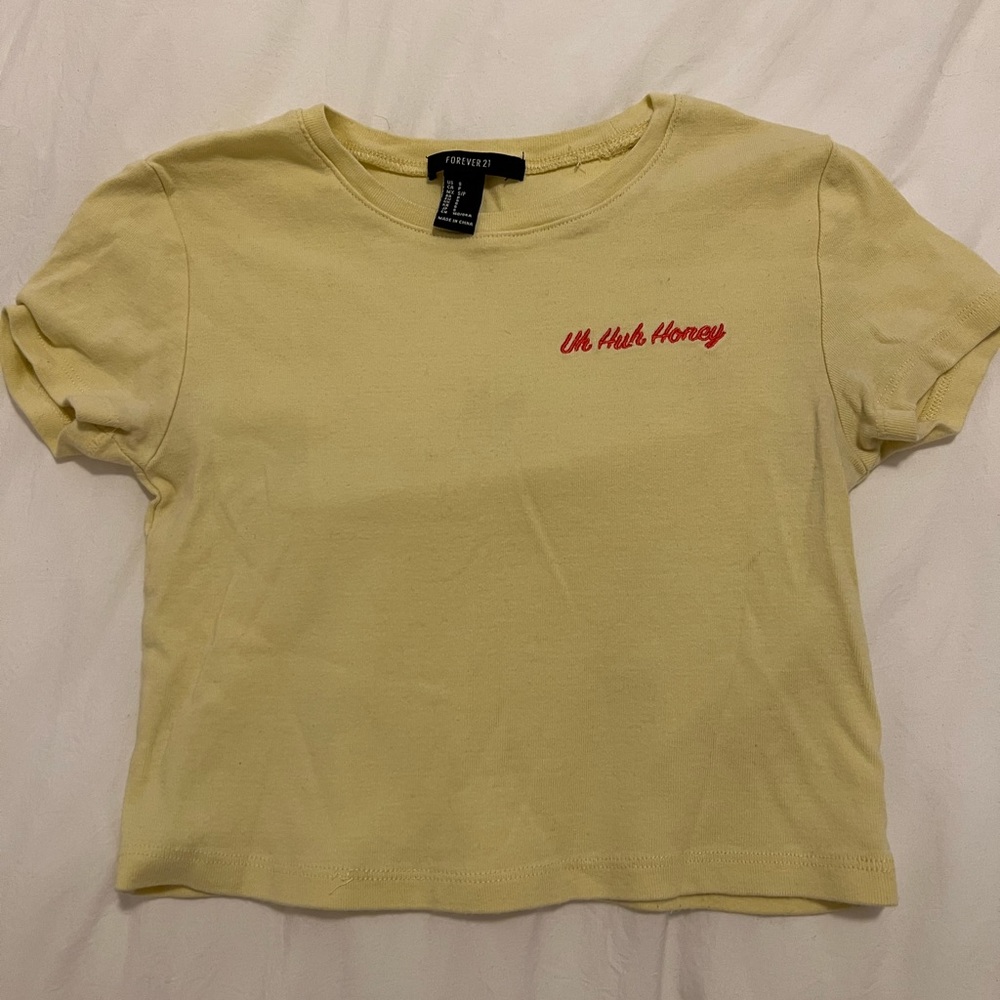 Forever 21 uh huh honey graphic tee size small